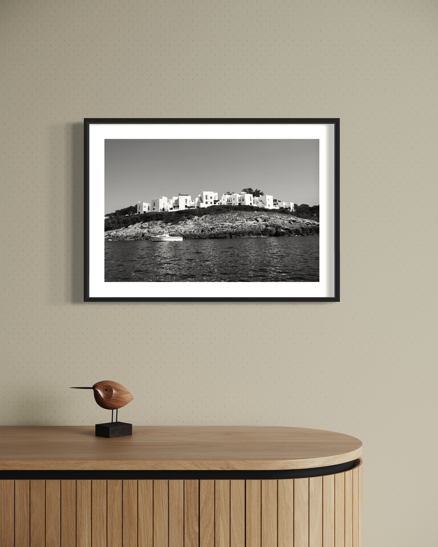 Houses of Portinatx, Ibiza - Fine Art print on Hahnemühle German Etching paper