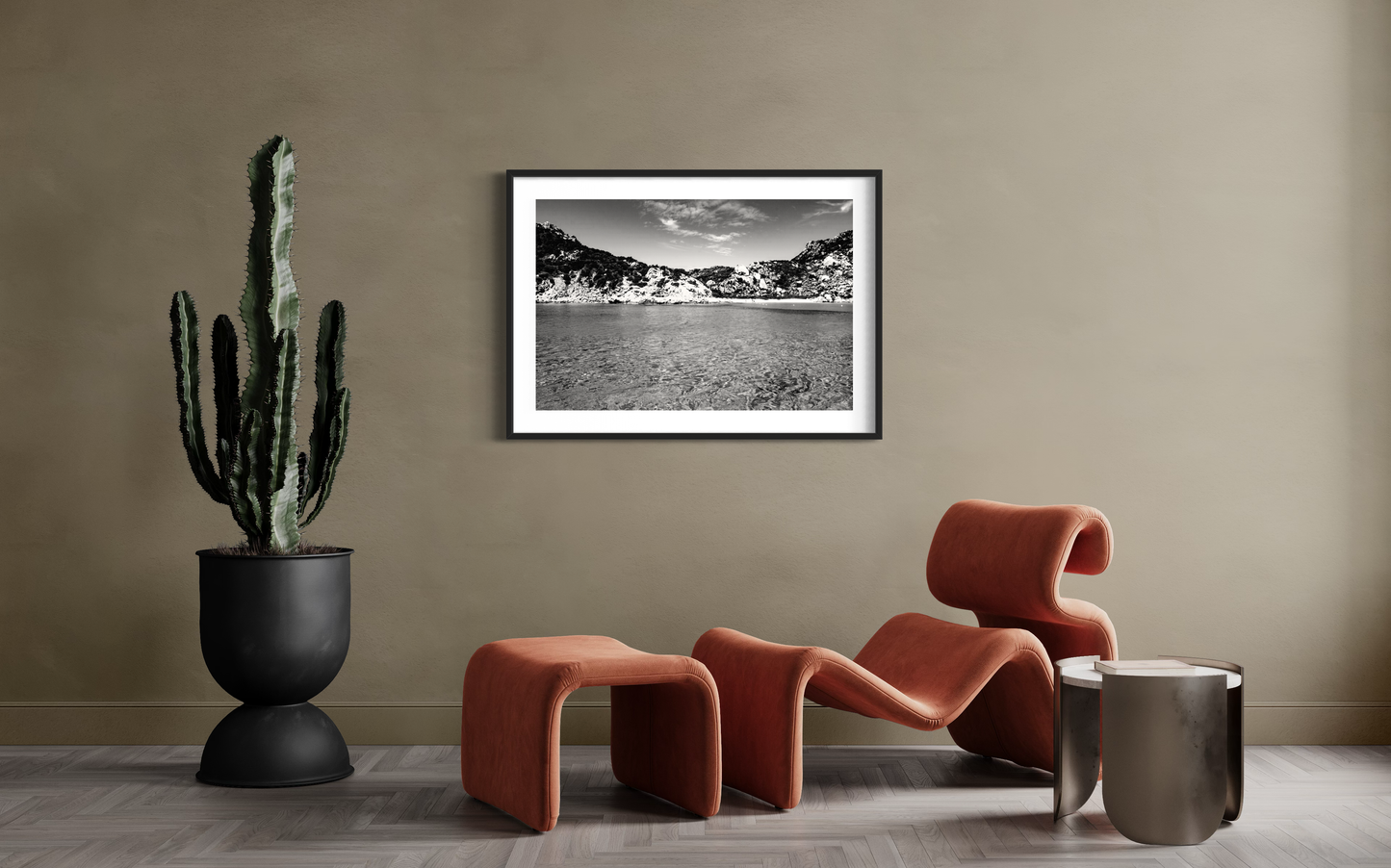 Coastal view, Sardinia - Giclée print on Hahnemühle German Etching paper