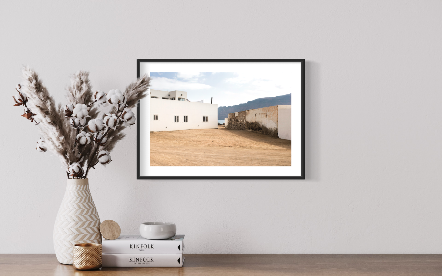 White Houses, Lanzarote Fine Art photography print- Giclée print on Hahnemühle German Etching paper