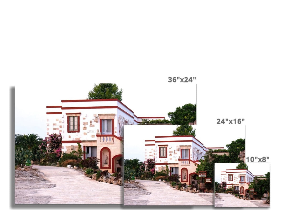 Masseria Montenapoleone, Puglia - Fine Art photography print on Hahnemühle German Etching paper