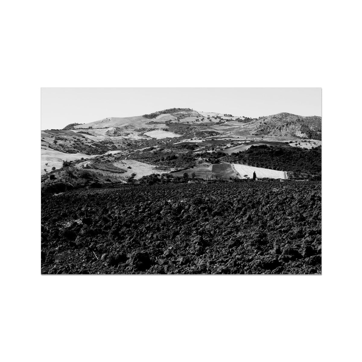 Tursi, countryside view - Fine Art Photography print - Giclée print on Hahnemühle German Etching paper