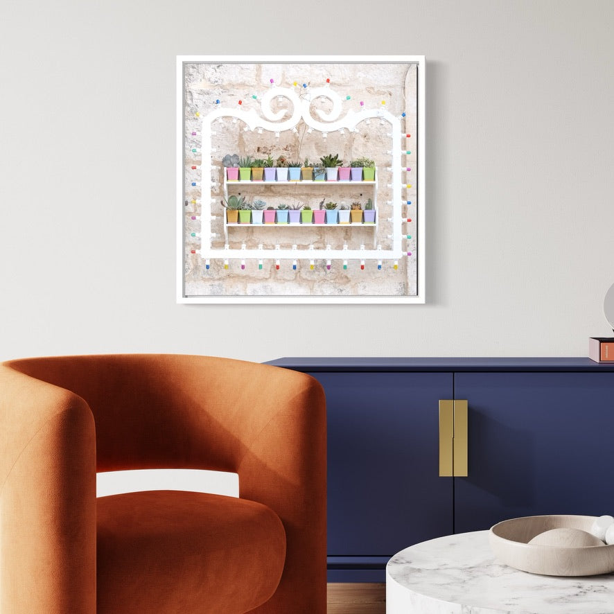 Light-plant Installation, Ceglie Messapica - Puglia Fine Art photography print