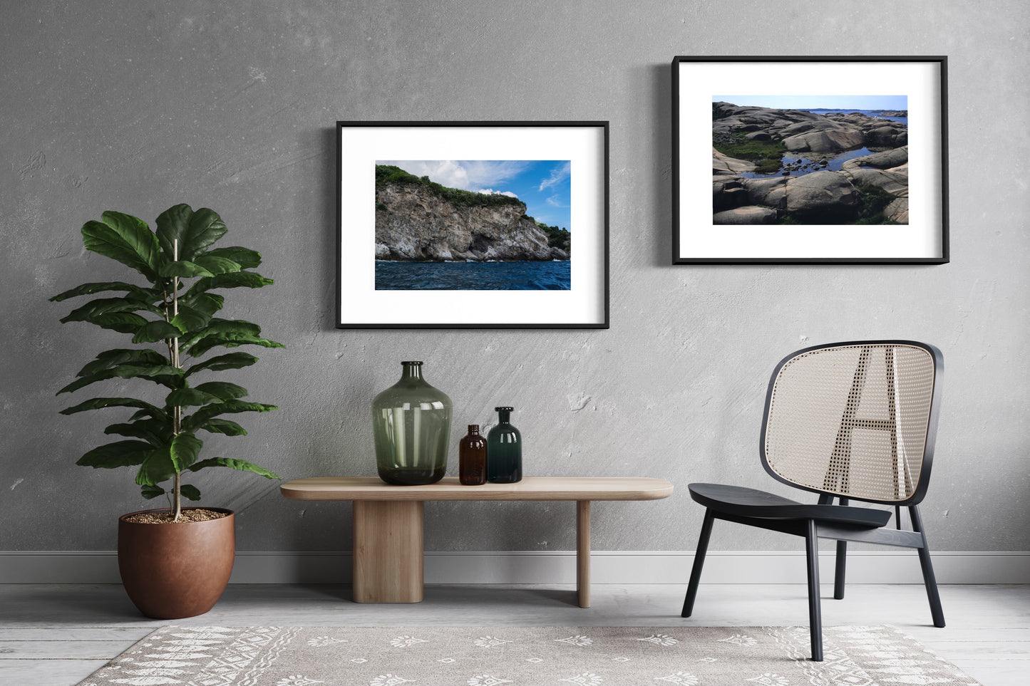 View from the Sea, Amalfi Giclée print