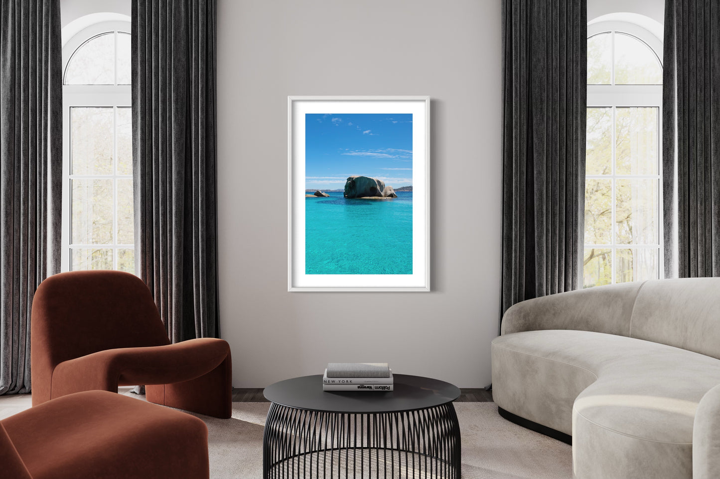 Sea of Sardinia, La Maddalena - Fine Art photographic print on Hahnemühle German Etching paper