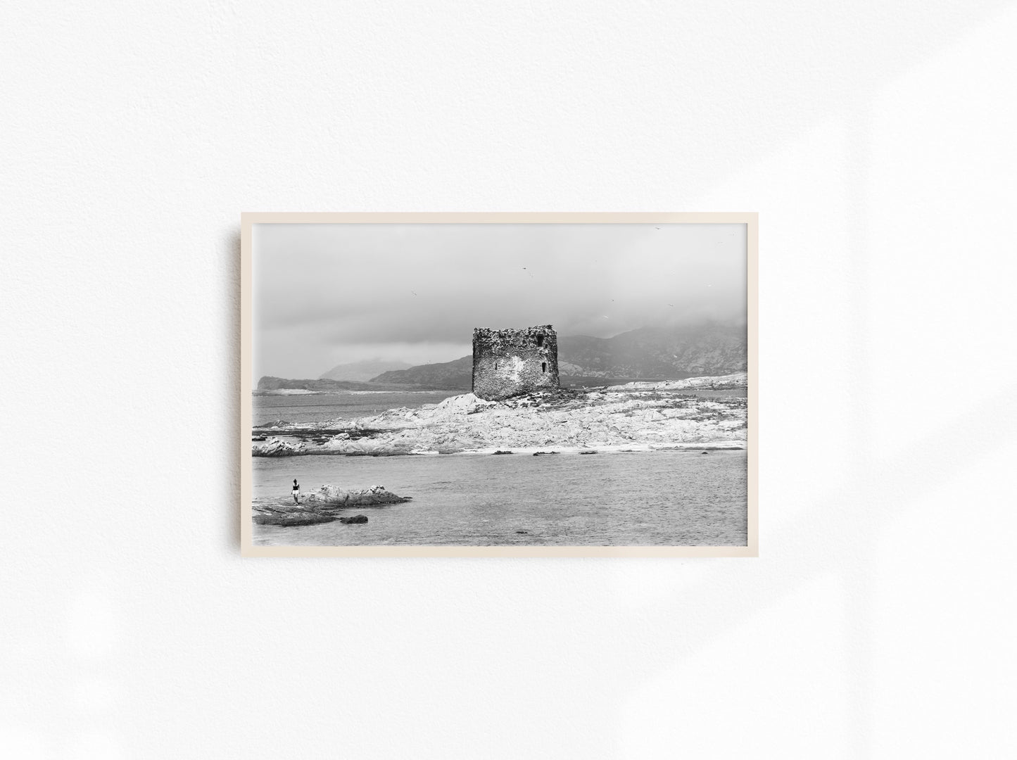 Torre della Pelosa, Sardinia Giclée print
