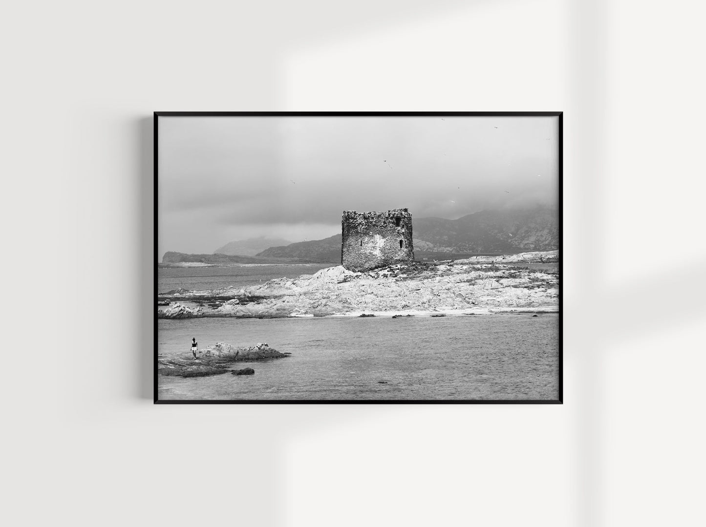 Torre della Pelosa, Sardinia Giclée print