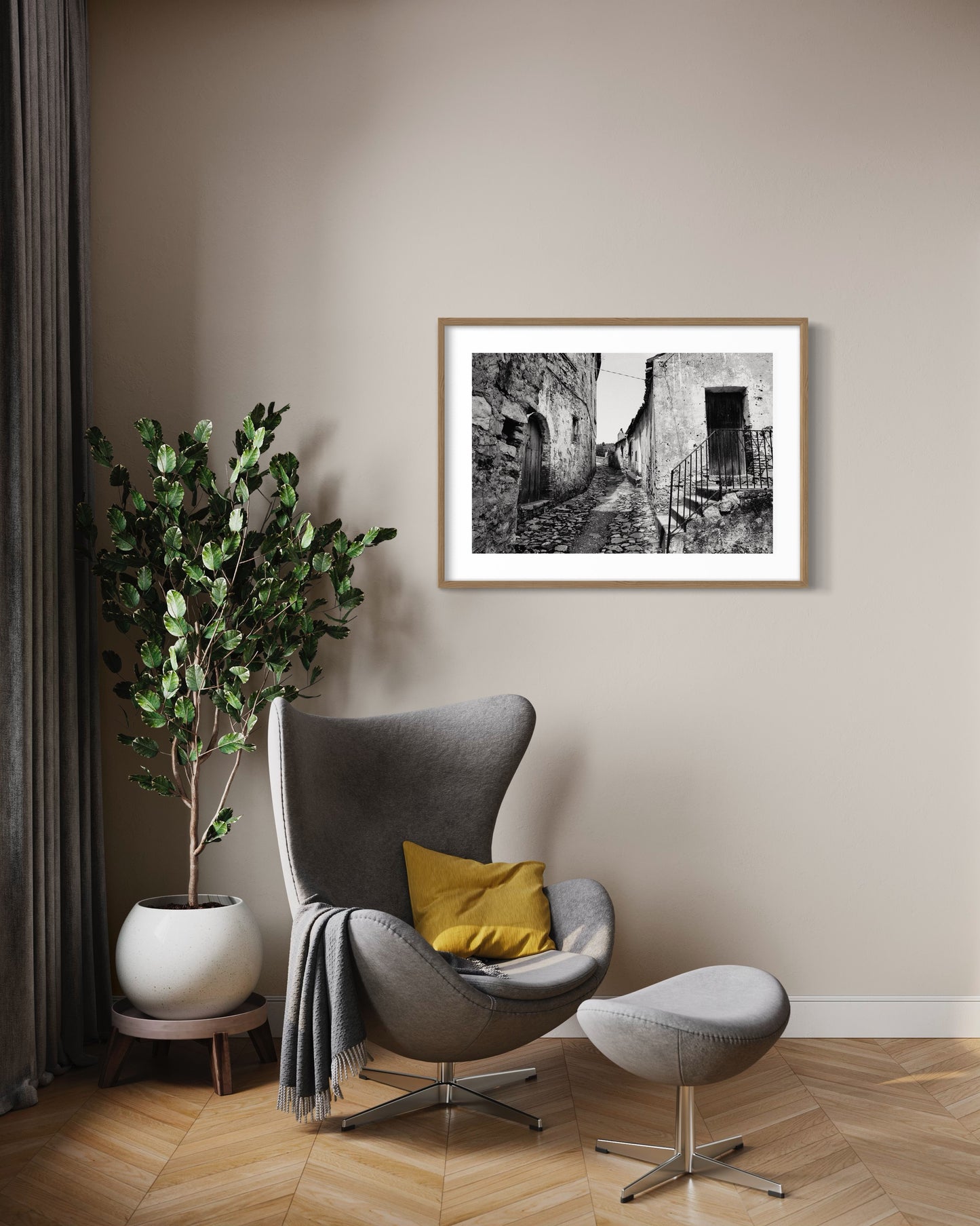 Nova Siri old town, Basilicata - Fine Art photography print on Hahnemühle German Etching paper