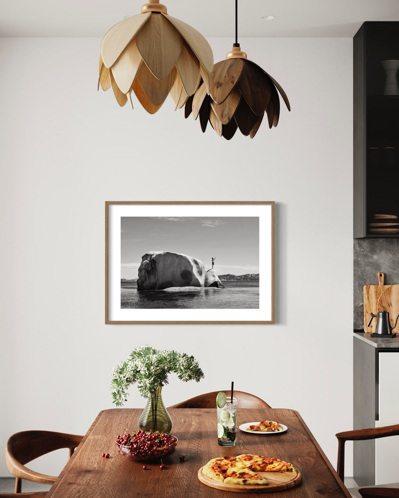 About to Jump, Sardinia Fine Art print on Hahnemühle German Etching paper