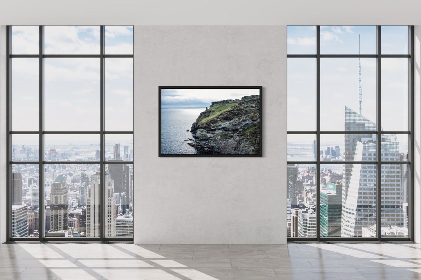Rugged cliffs near Tintagel, Cornwall - Fine Art photography print on Hahnemühle German Etching paper