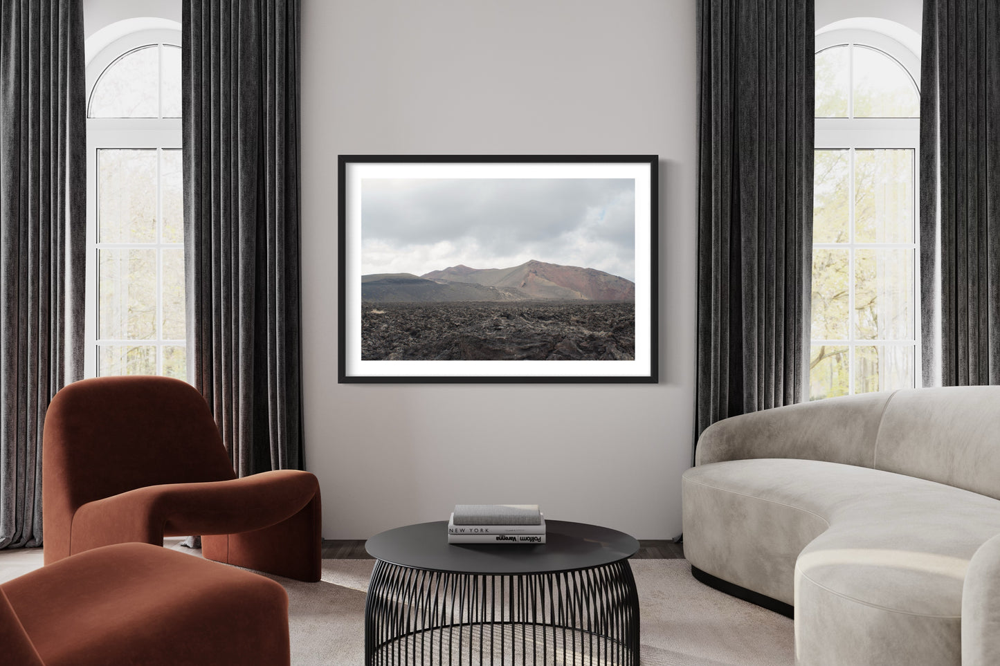 View of Timanfaya, Lanzarote - Fine Art photography print