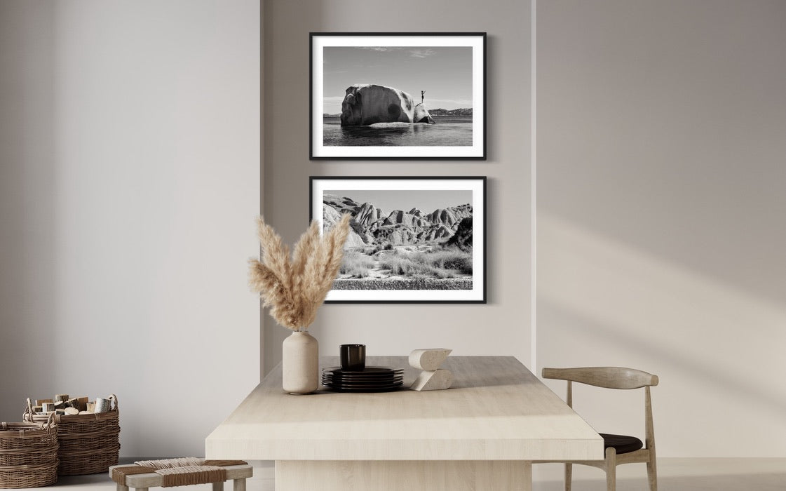 About to Jump, Sardinia Fine Art print on Hahnemühle German Etching paper