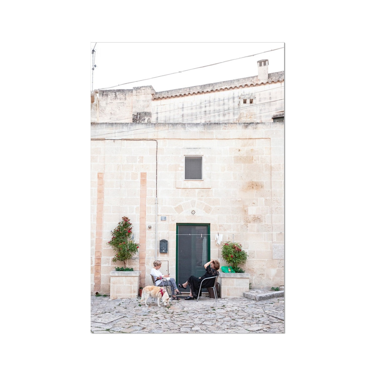 Friendship, Matera - Giclée print on Hahnemühle German Etching paper