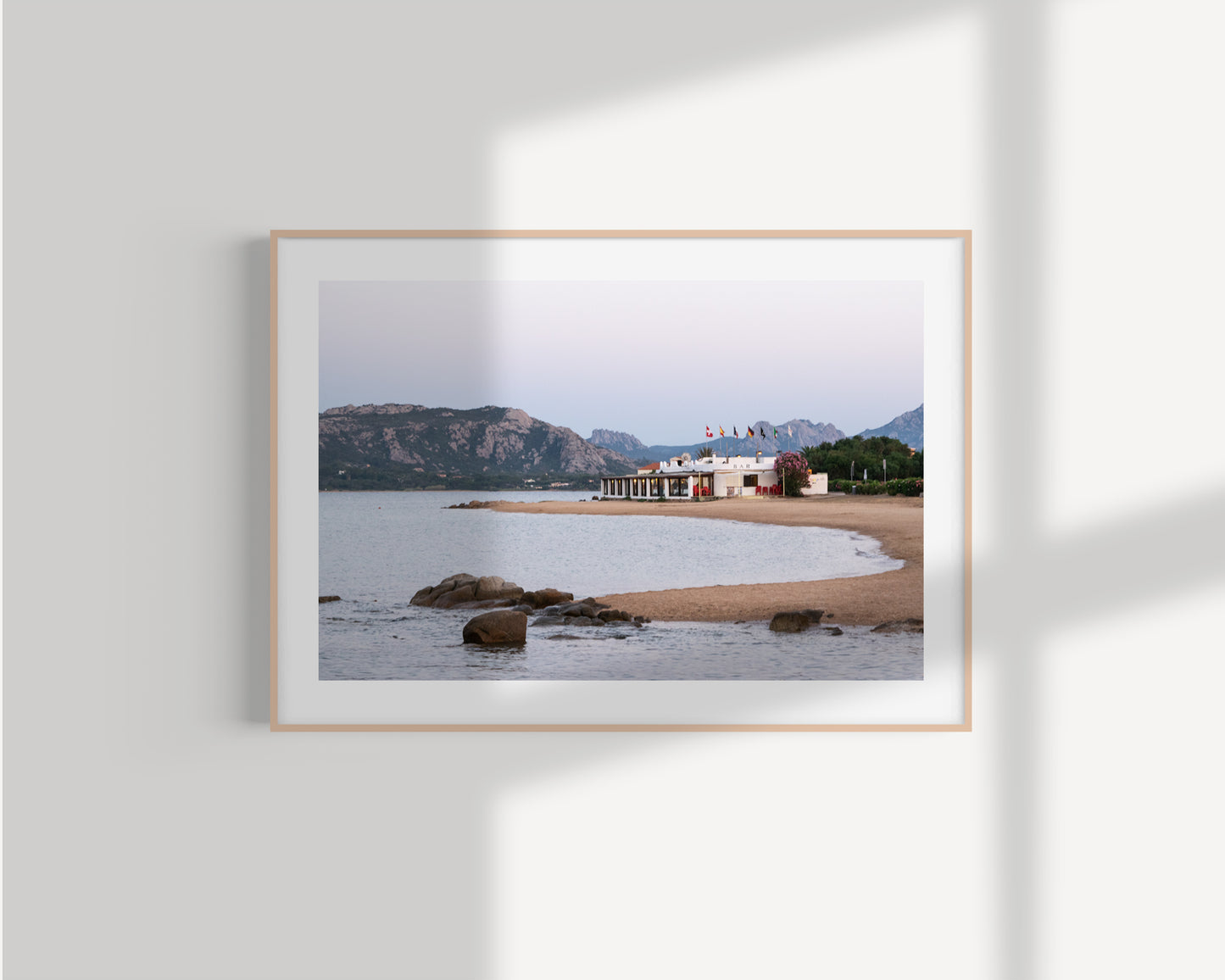 Bar, Sardinia Fine art photography print - Giclée print on Hahnemühle German Etching paper