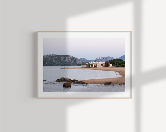 Bar, Sardinia Fine art photography print - Giclée print on Hahnemühle German Etching paper