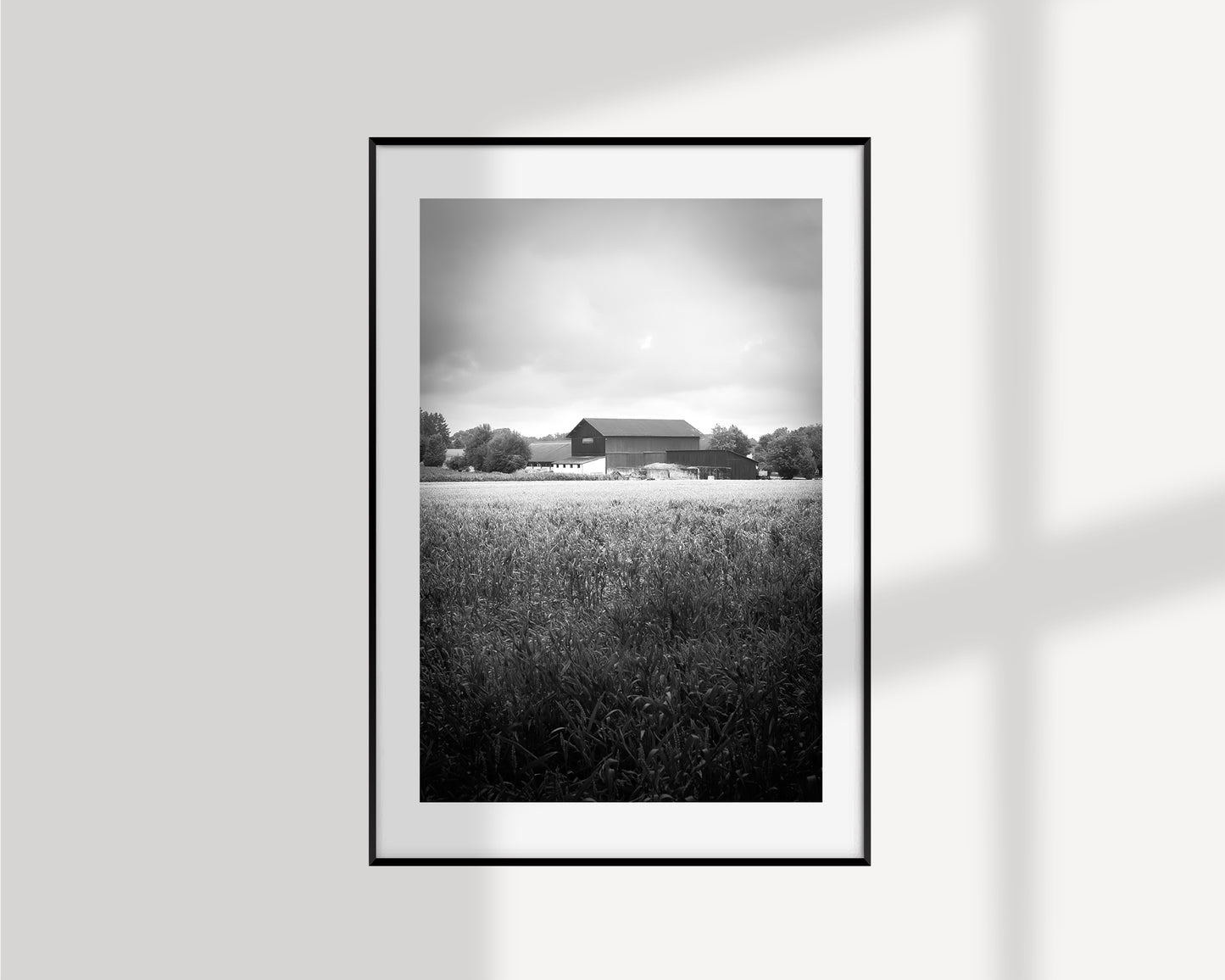 Barn, Poing - Fine Art photography - Giclée print on Hahnemühle German Etching paper