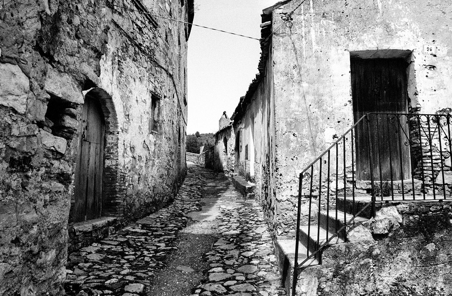 Nova Siri old town, Basilicata - Fine Art photography print on Hahnemühle German Etching paper