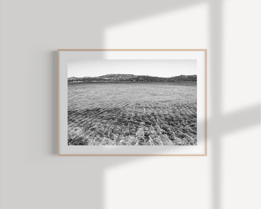 Cannigione, Sardinia Giclée Print on Hahnemühle German Etching paper