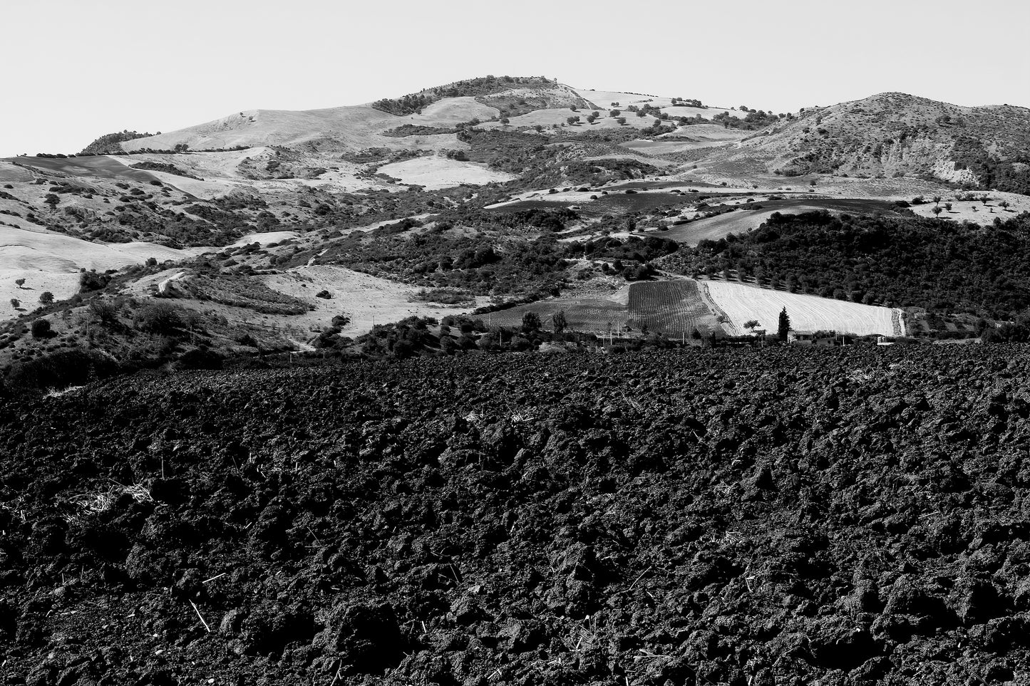 Countryside view, Tursi Hahnemühle German Etching Print