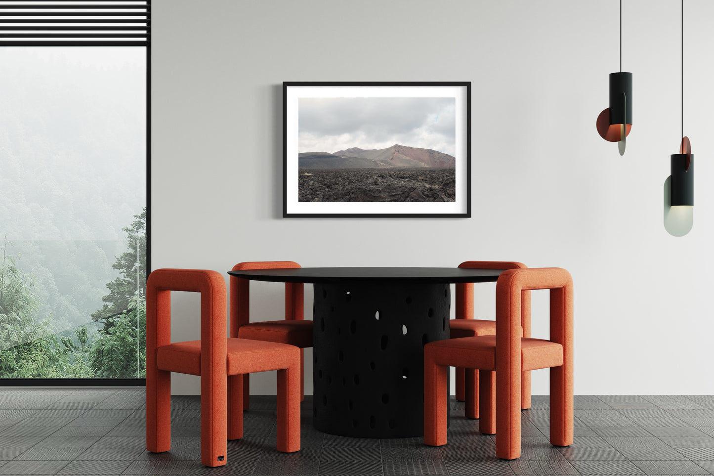 View of Timanfaya, Lanzarote - Fine Art photography print