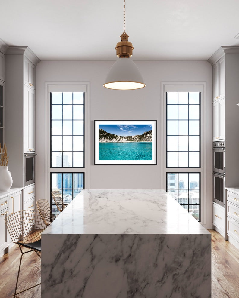 La Maddalena View n.13, Sardinia - Fine Art Giclée print on Hahnemühle German Etching paper