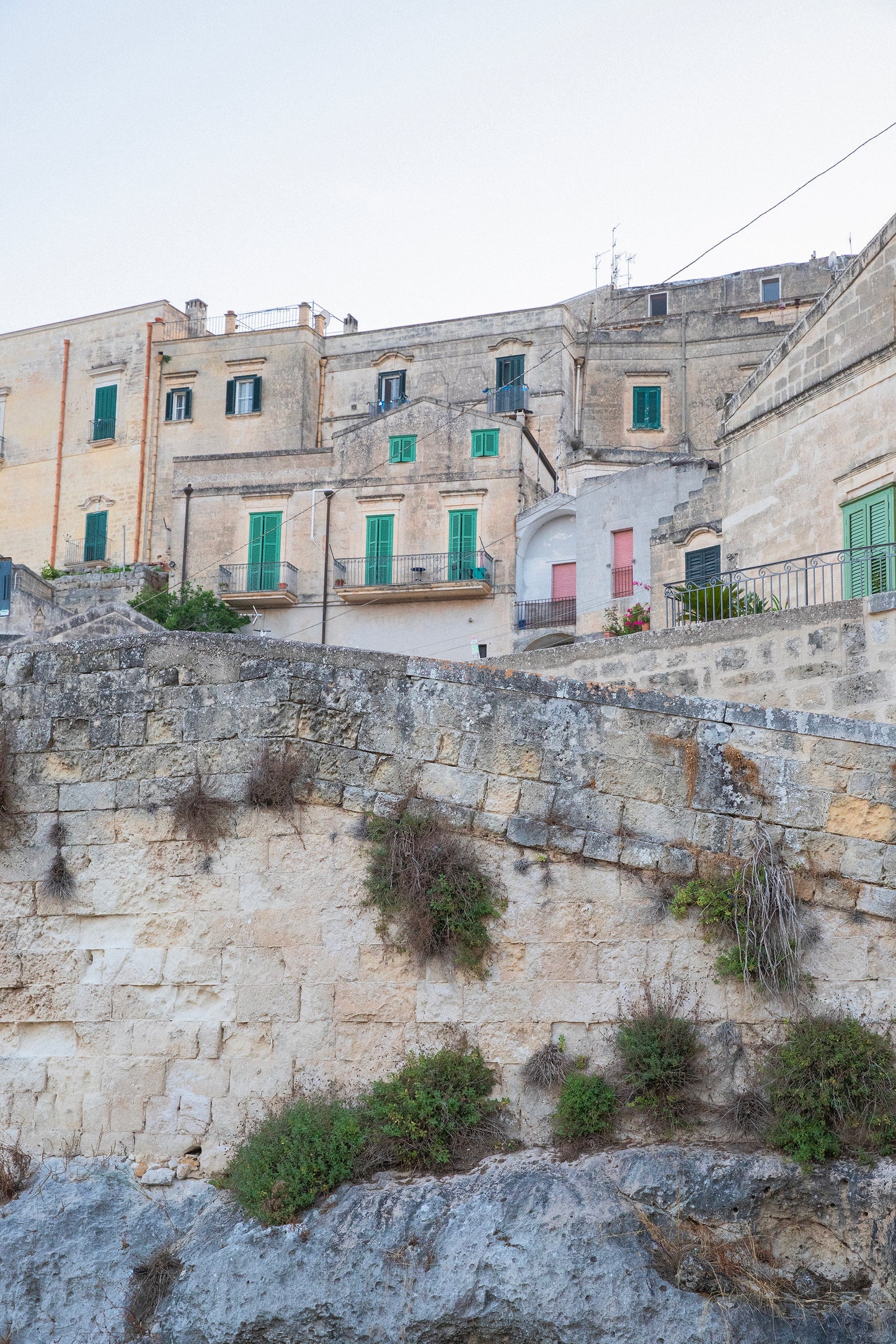 Houses of Matera, Sassi - Fine Art photography print on Hahnemühle German Etching paper