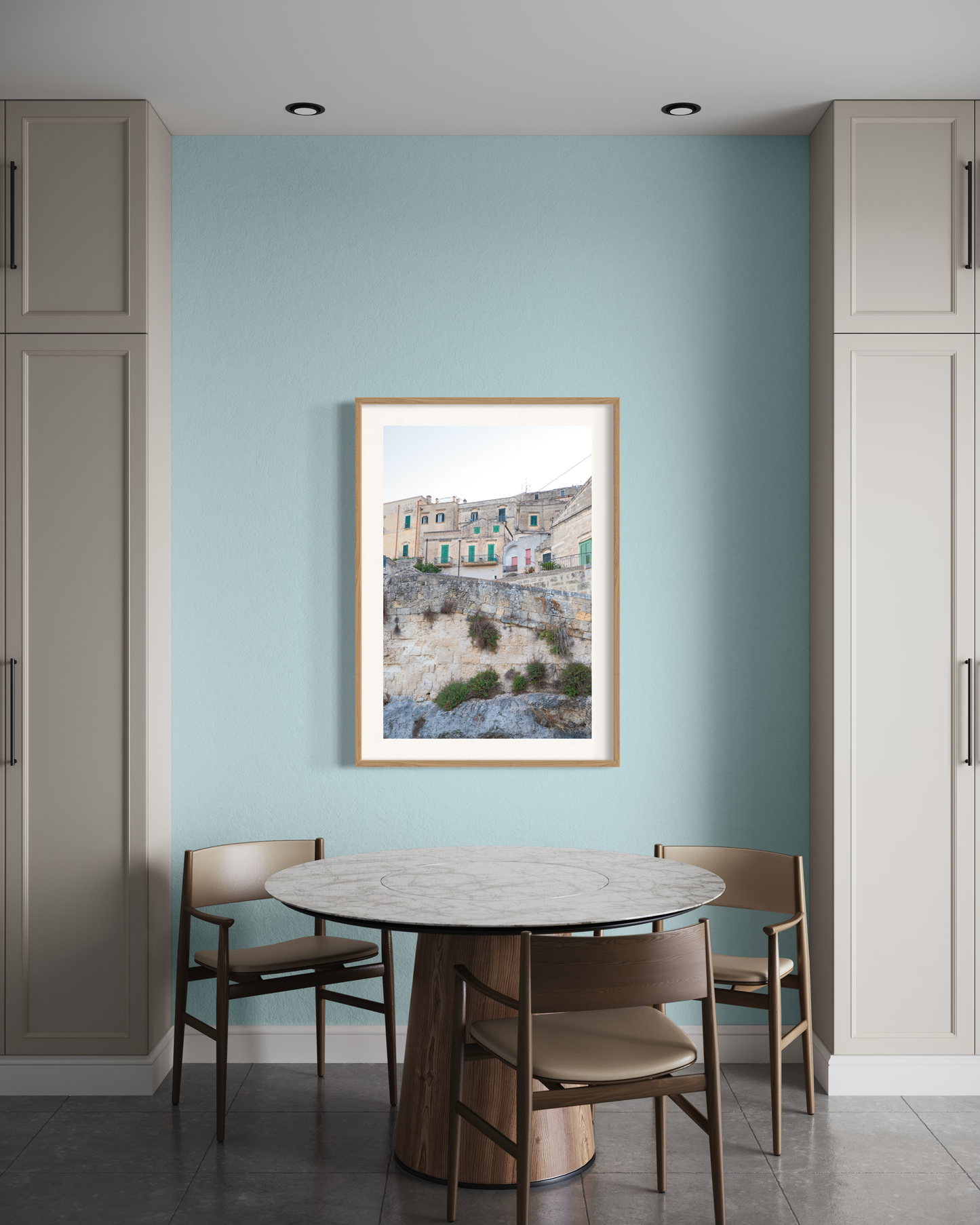 Houses of Matera, Sassi - Fine Art photography print on Hahnemühle German Etching paper