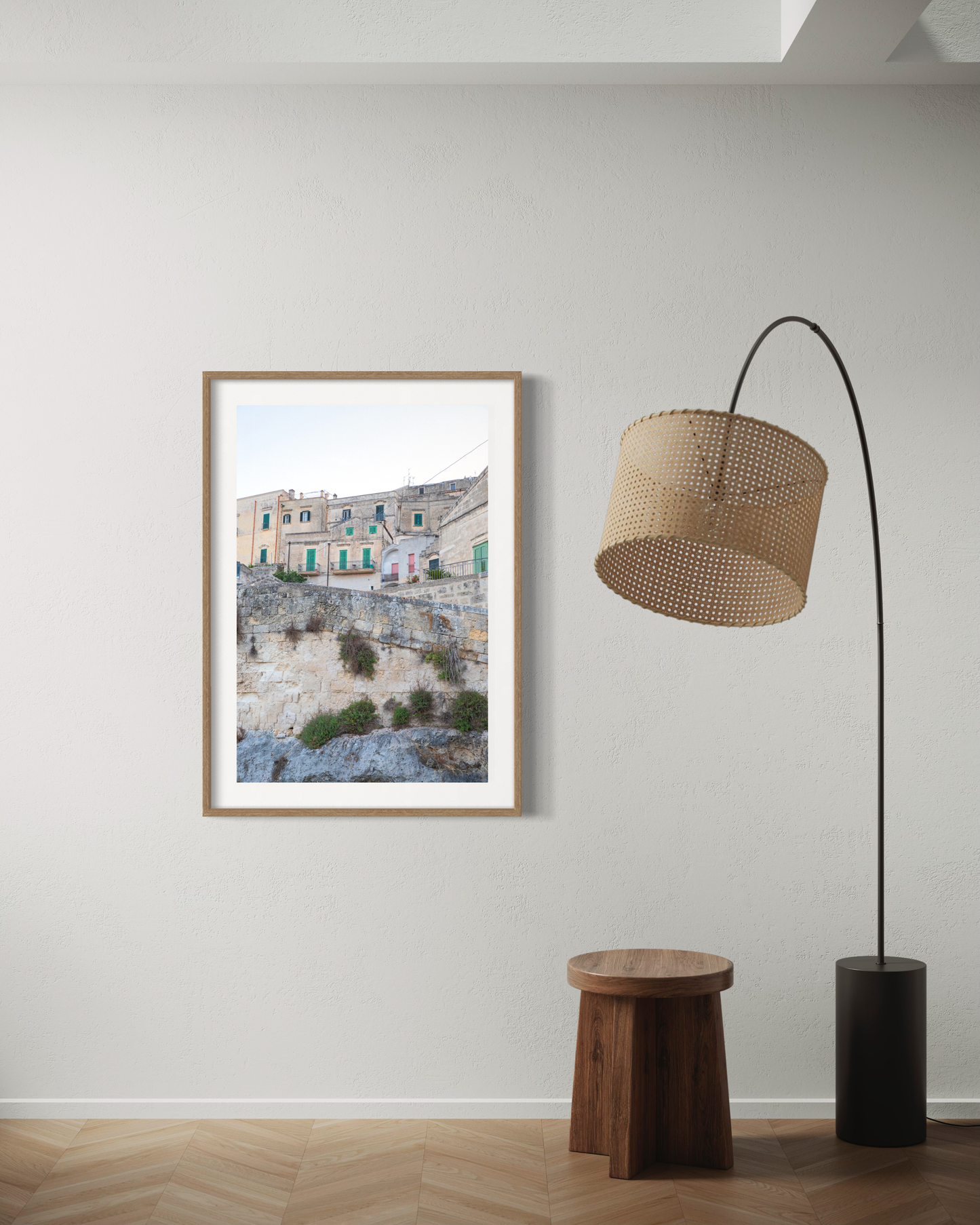 Houses of Matera, Sassi - Fine Art photography print on Hahnemühle German Etching paper