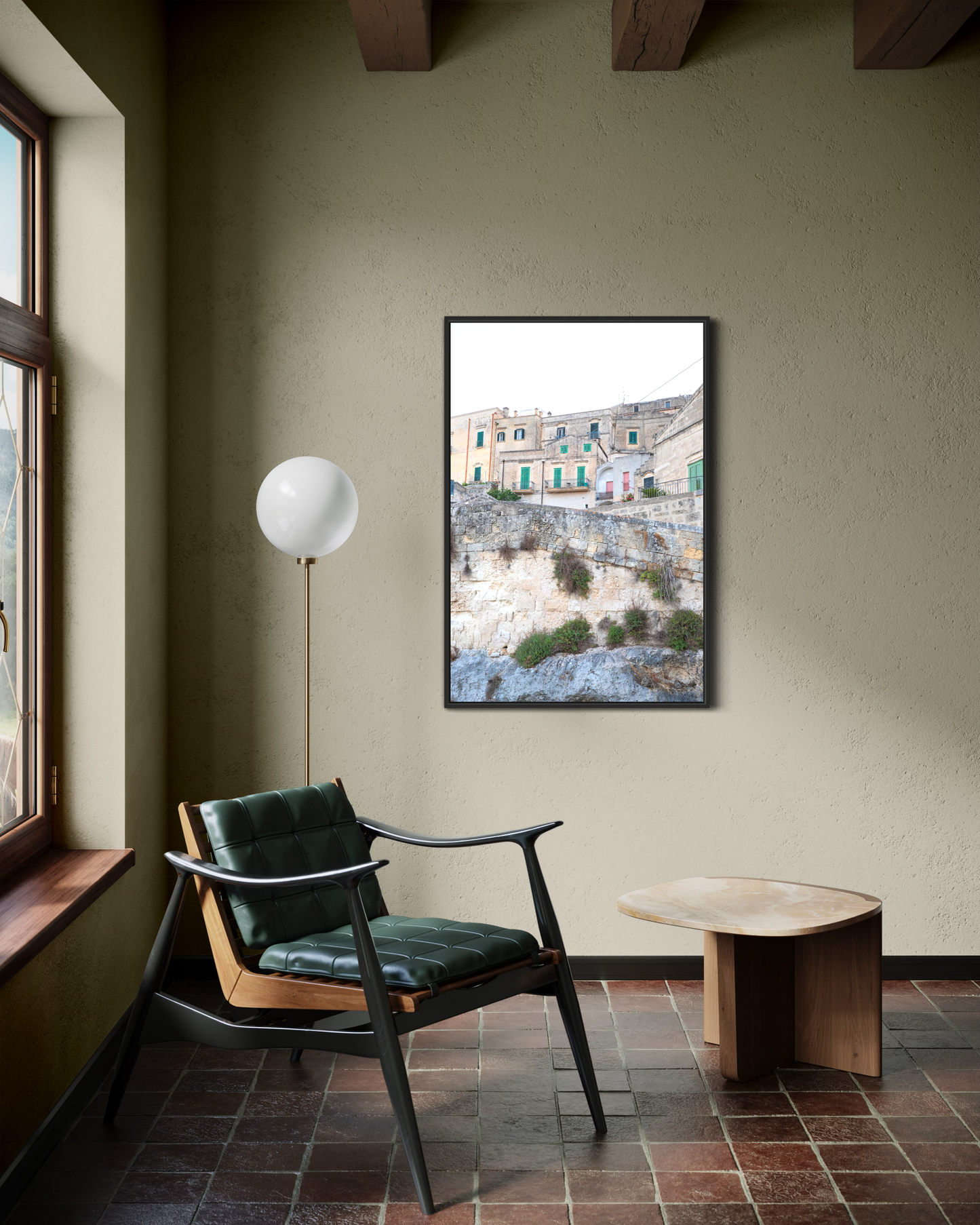 Houses of Matera, Sassi - Fine Art photography print on Hahnemühle German Etching paper