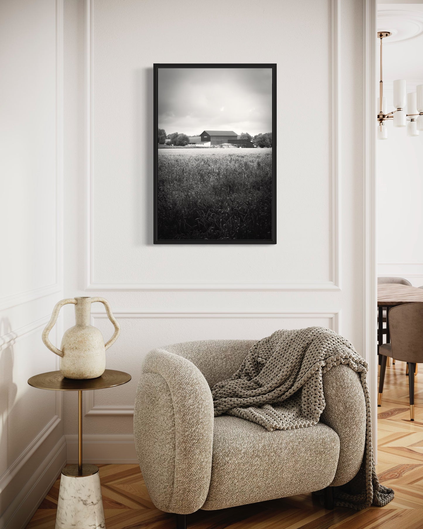 Barn, Poing - Fine Art photography - Giclée print on Hahnemühle German Etching paper