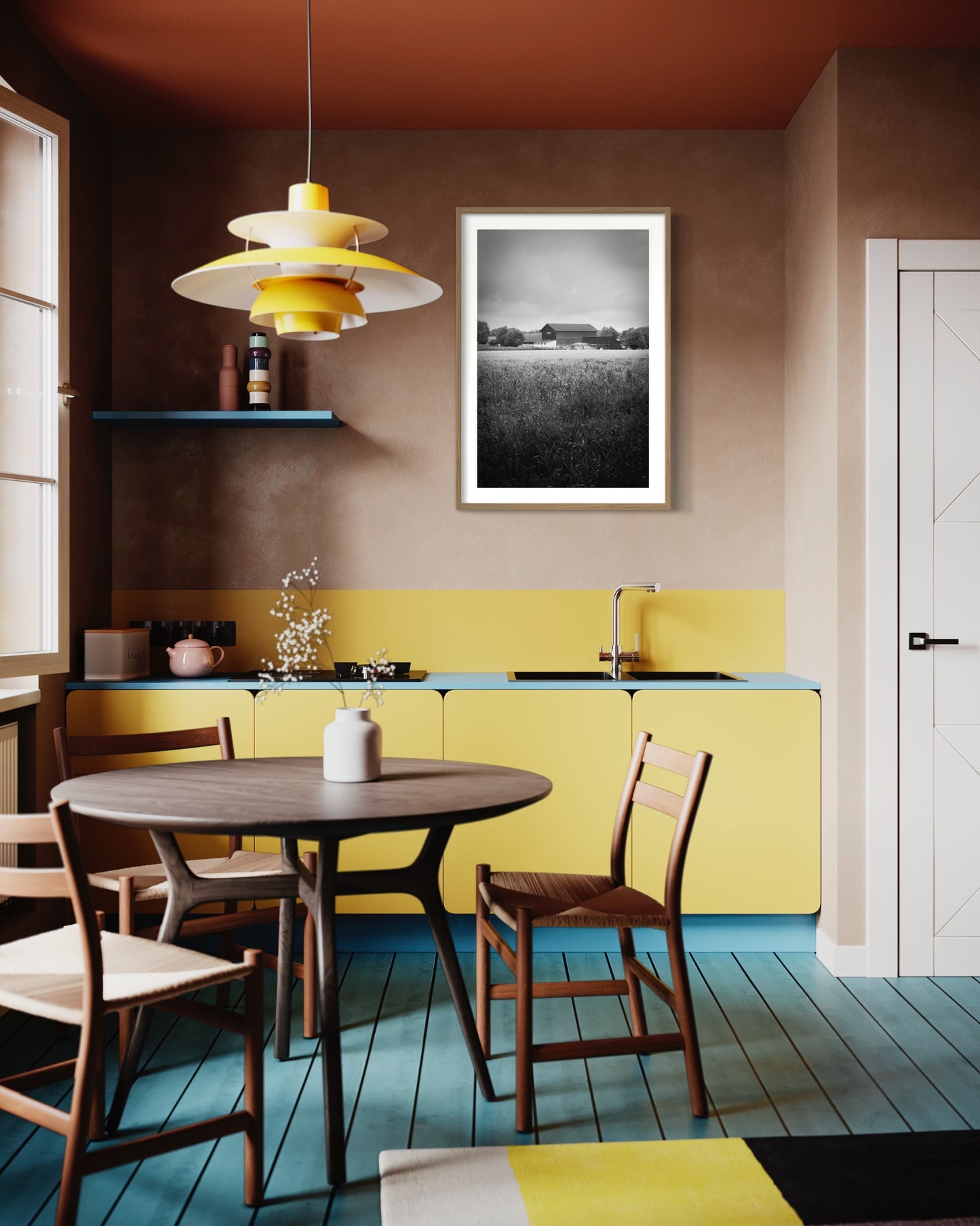 Barn, Poing - Fine Art photography - Giclée print on Hahnemühle German Etching paper