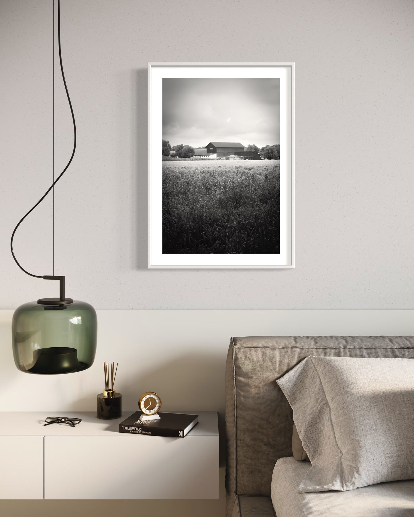 Barn, Poing - Fine Art photography - Giclée print on Hahnemühle German Etching paper