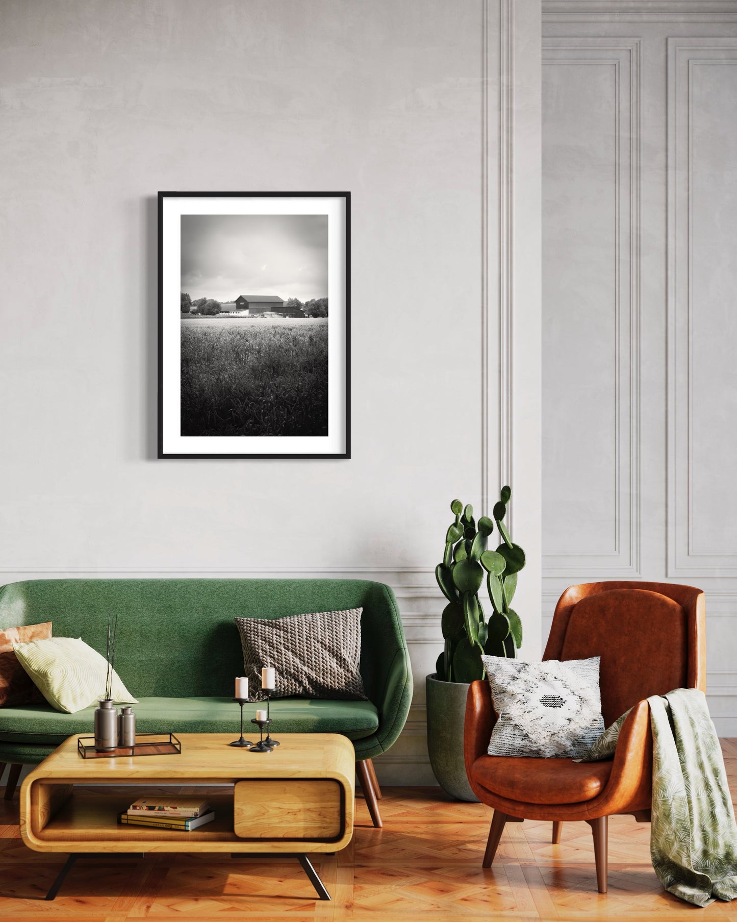 Barn, Poing - Fine Art photography - Giclée print on Hahnemühle German Etching paper
