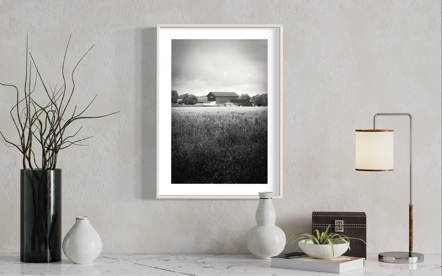 Barn, Poing - Fine Art photography - Giclée print on Hahnemühle German Etching paper