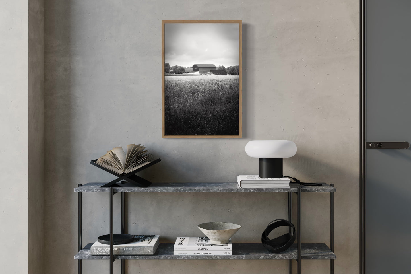 Barn, Poing - Fine Art photography - Giclée print on Hahnemühle German Etching paper