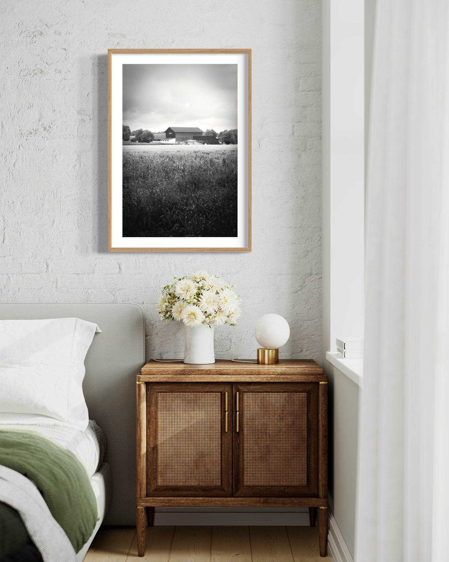Barn, Poing - Fine Art photography - Giclée print on Hahnemühle German Etching paper