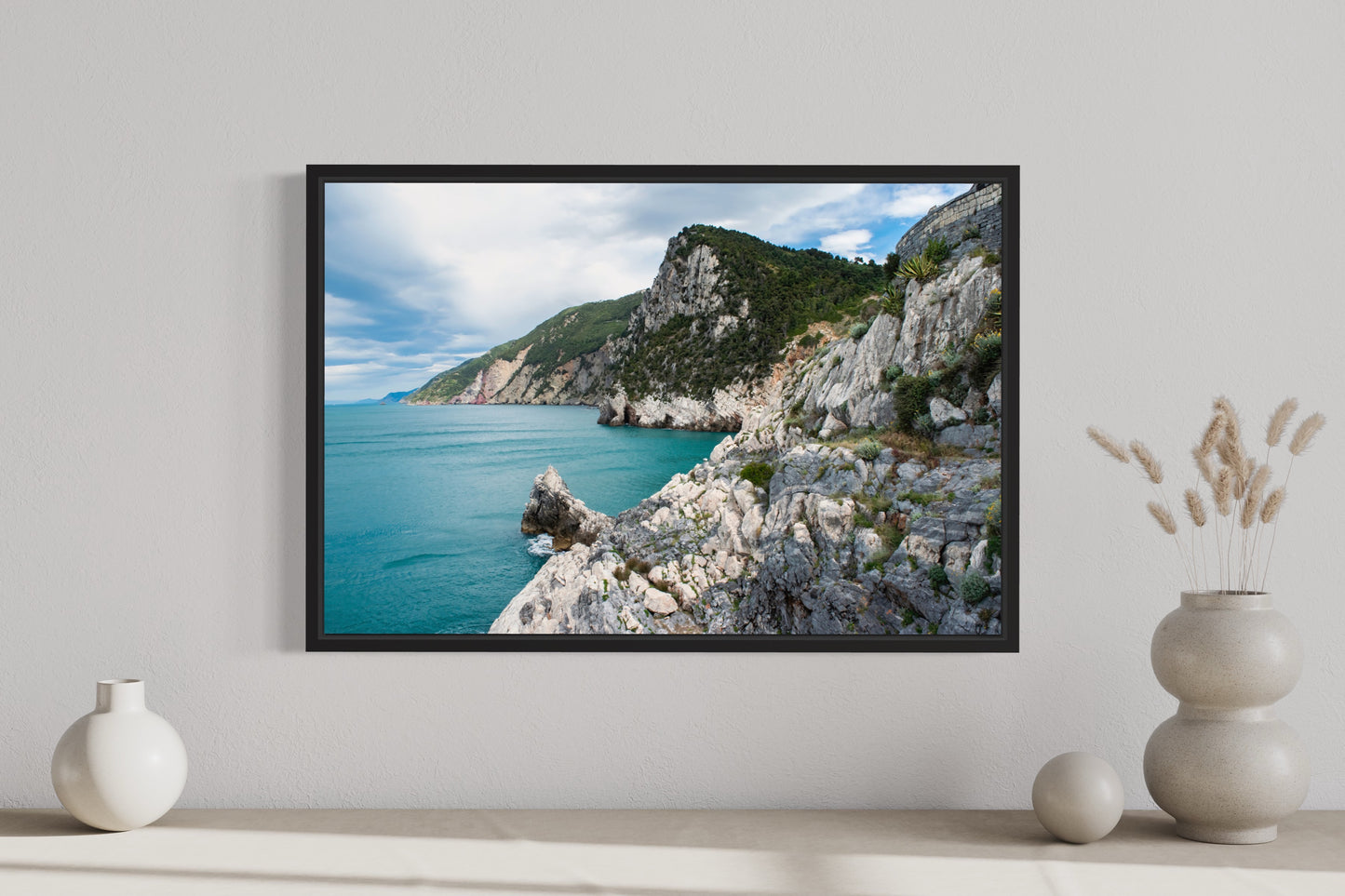 Cliffs of Portovenere, Cinque Terre - Giclée Print on Hahnemühle German Etching paper