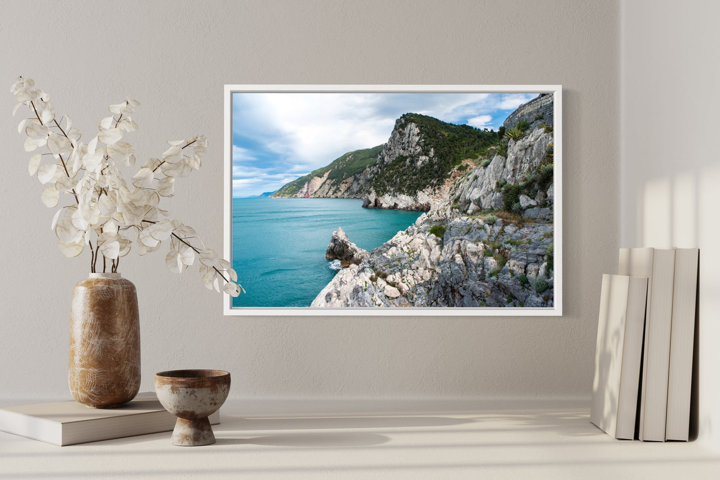 Cliffs of Portovenere, Cinque Terre - Giclée Print on Hahnemühle German Etching paper