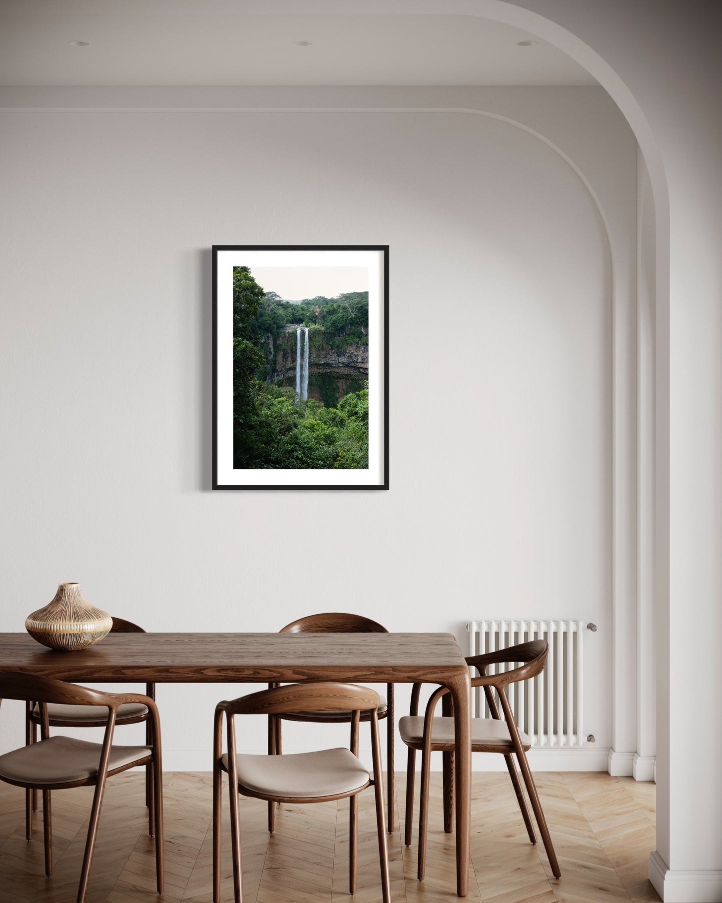 Chamarel Waterfall, Mauritius - Fine Art photography print - Giclée Print on Hahnemühle German Etching paper