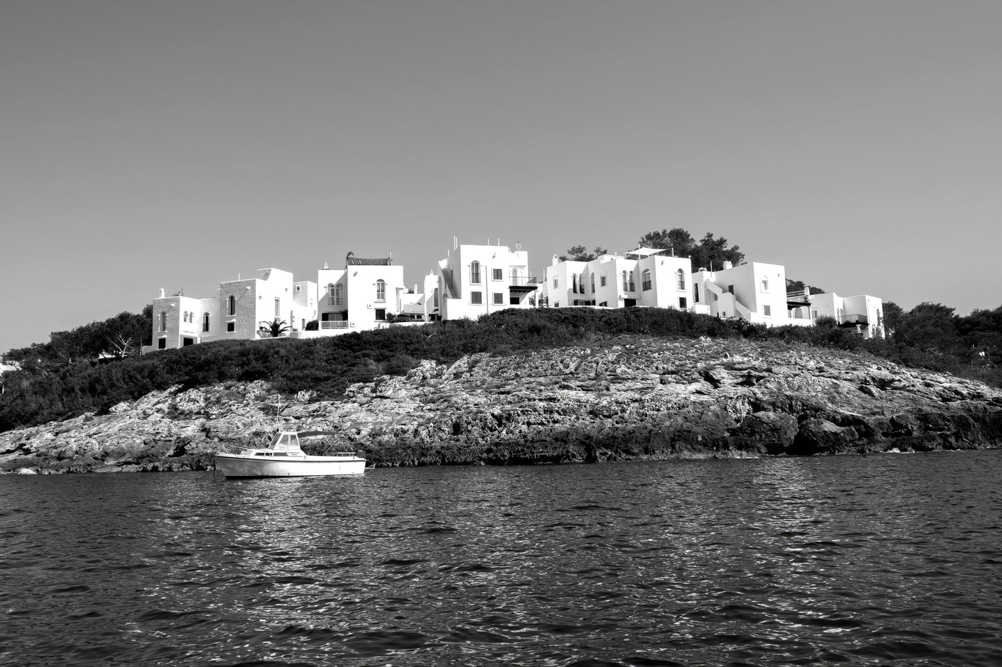Houses of Portinatx, Ibiza - Fine Art print on Hahnemühle German Etching paper