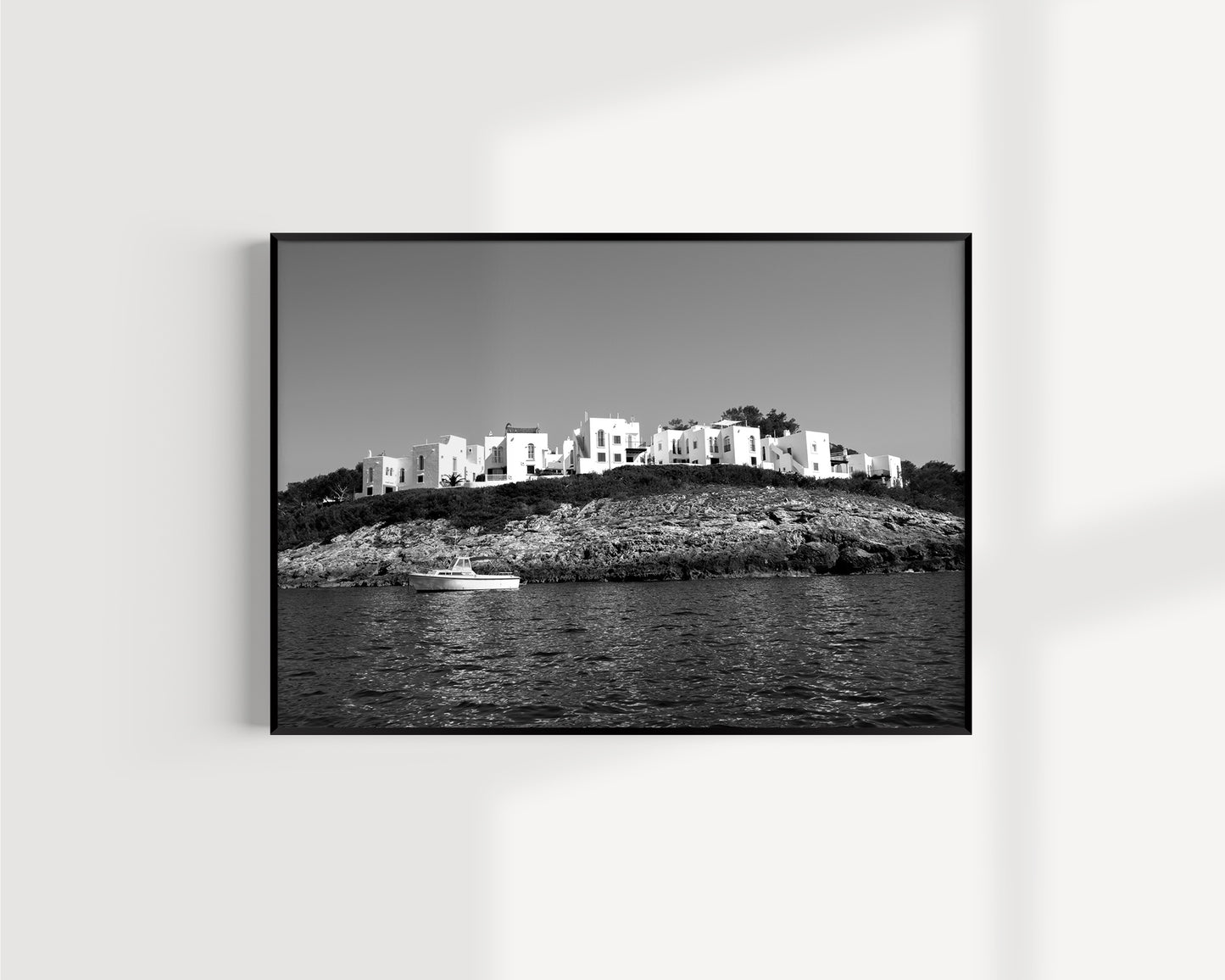 Houses of Portinatx, Ibiza - Fine Art print on Hahnemühle German Etching paper