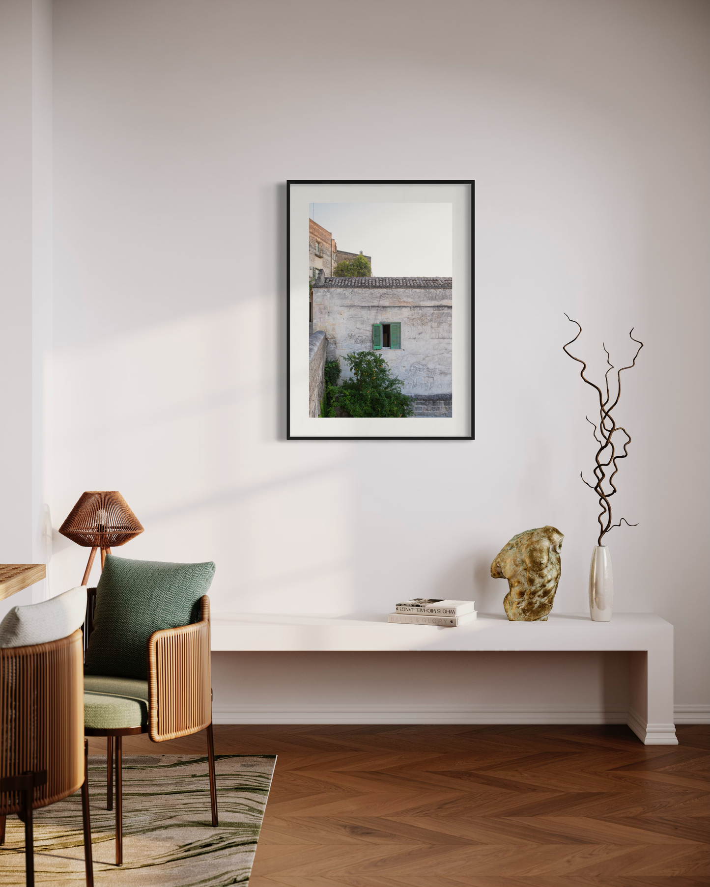 She opened the window and let in some air - Fine Art print on Hahnemühle Photo Rag paper