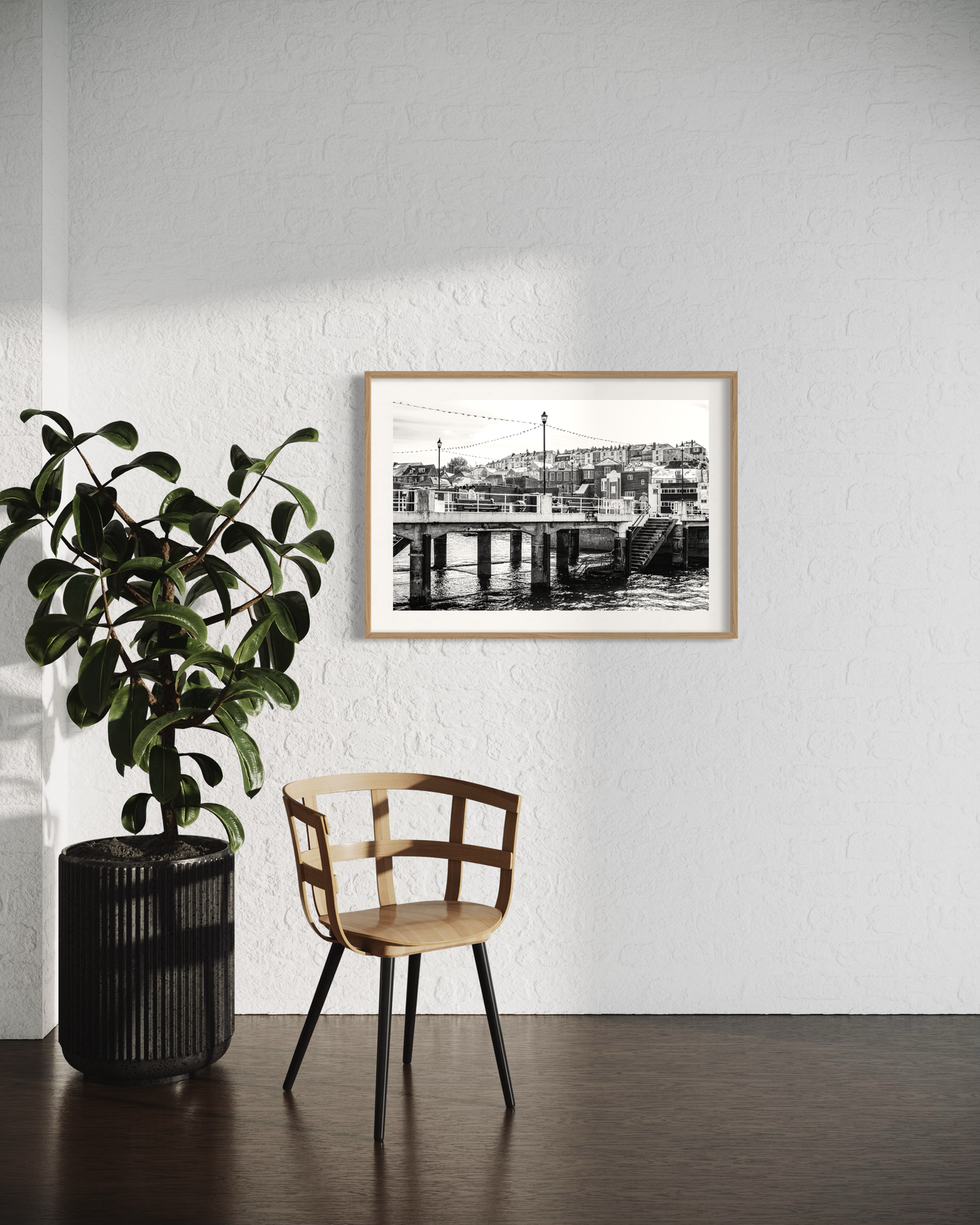 Cornish Port, St. Mawes, UK - Fine art photography Giclée print on Hahnemühle German Etching paper