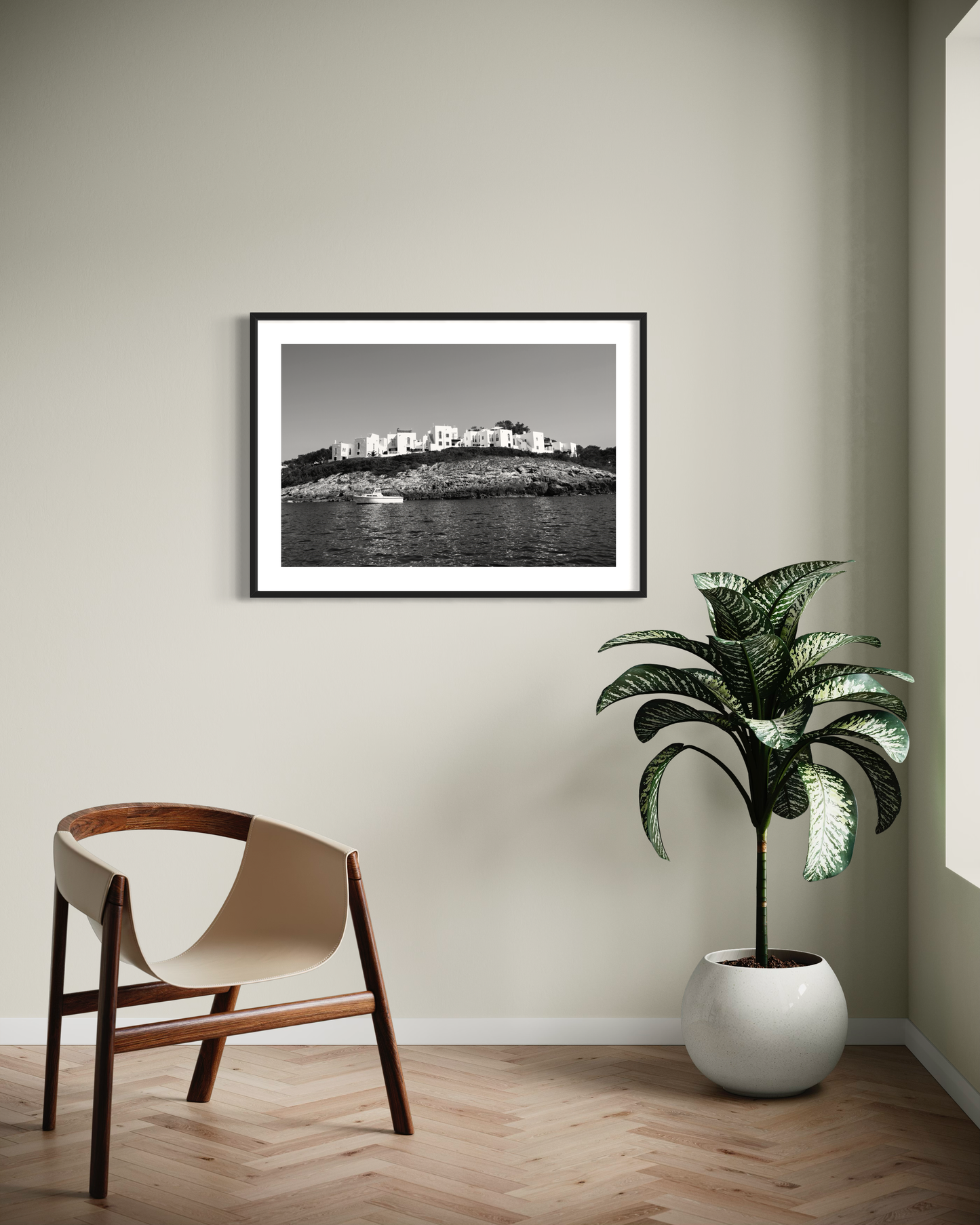 Houses of Portinatx, Ibiza - Fine Art print on Hahnemühle German Etching paper