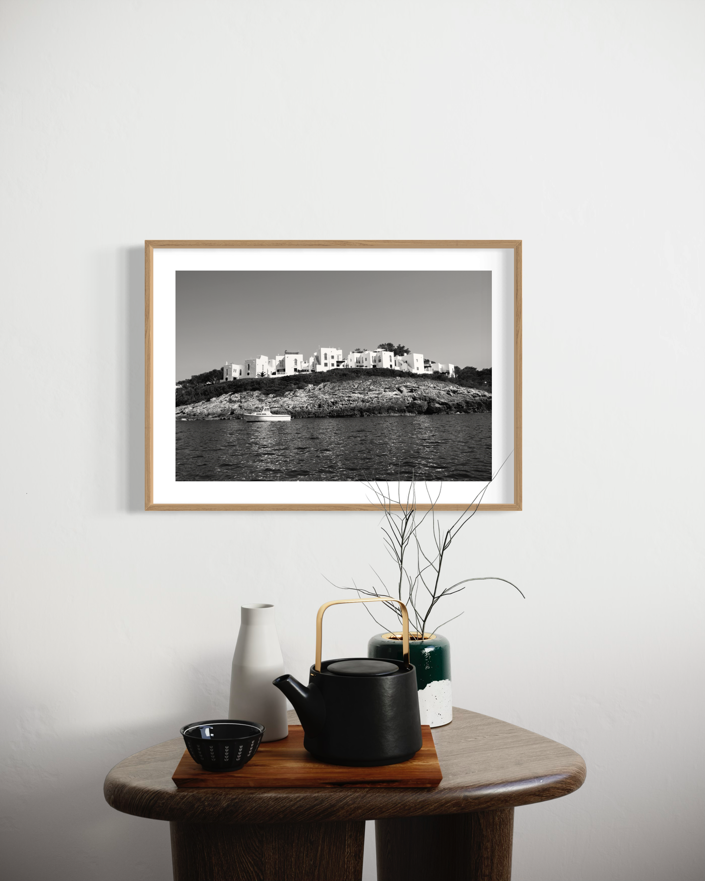 Houses of Portinatx, Ibiza - Fine Art print on Hahnemühle German Etching paper