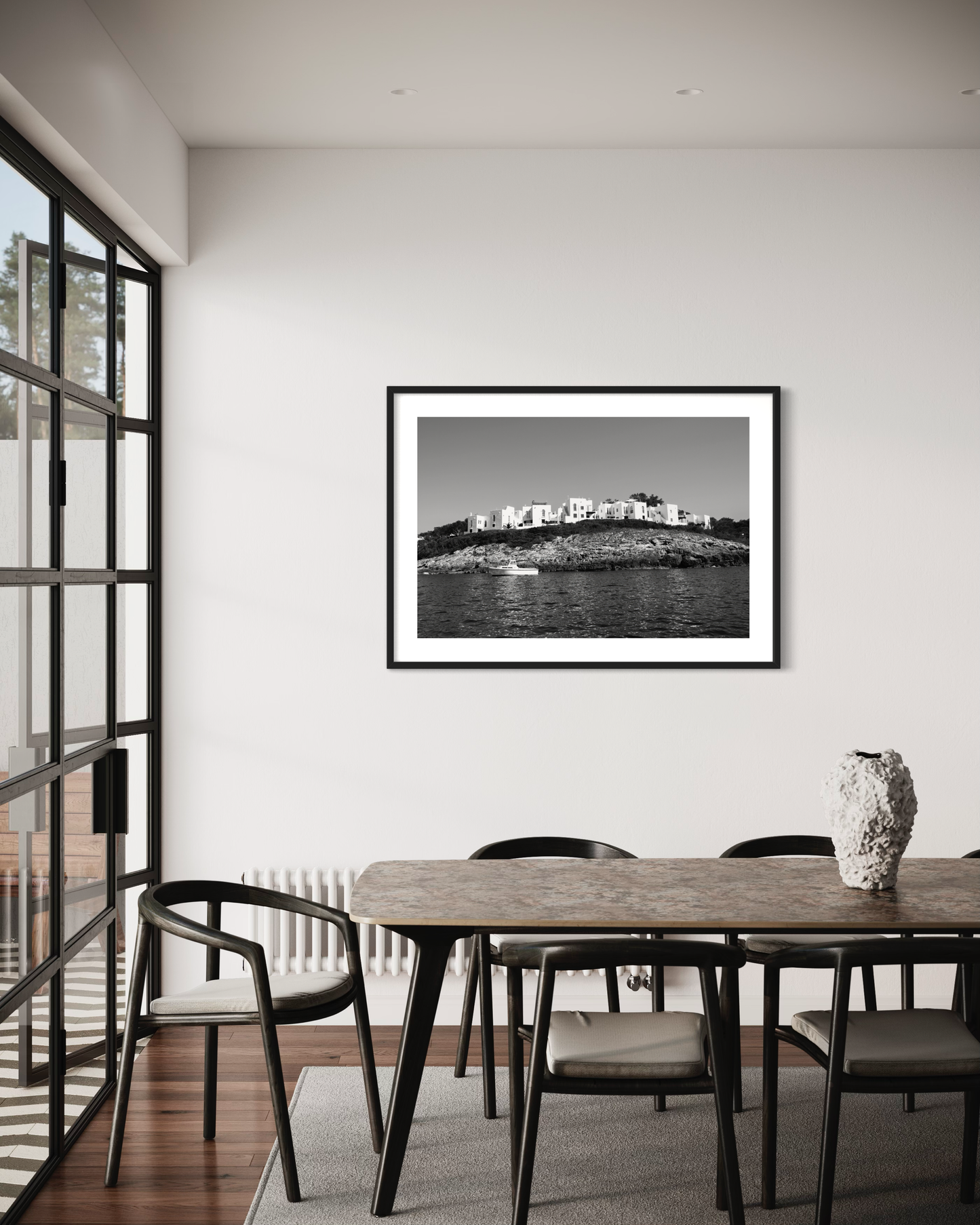Houses of Portinatx, Ibiza - Fine Art print on Hahnemühle German Etching paper