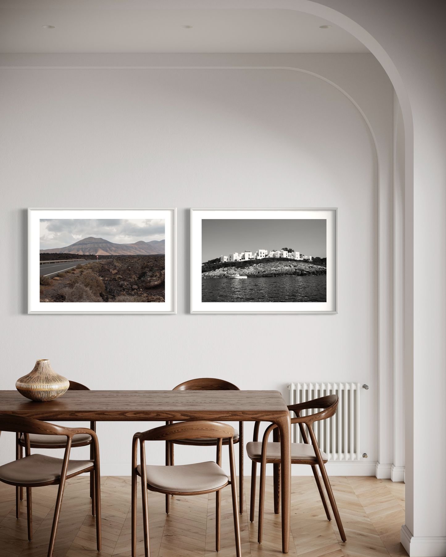 Houses of Portinatx, Ibiza - Fine Art print on Hahnemühle German Etching paper
