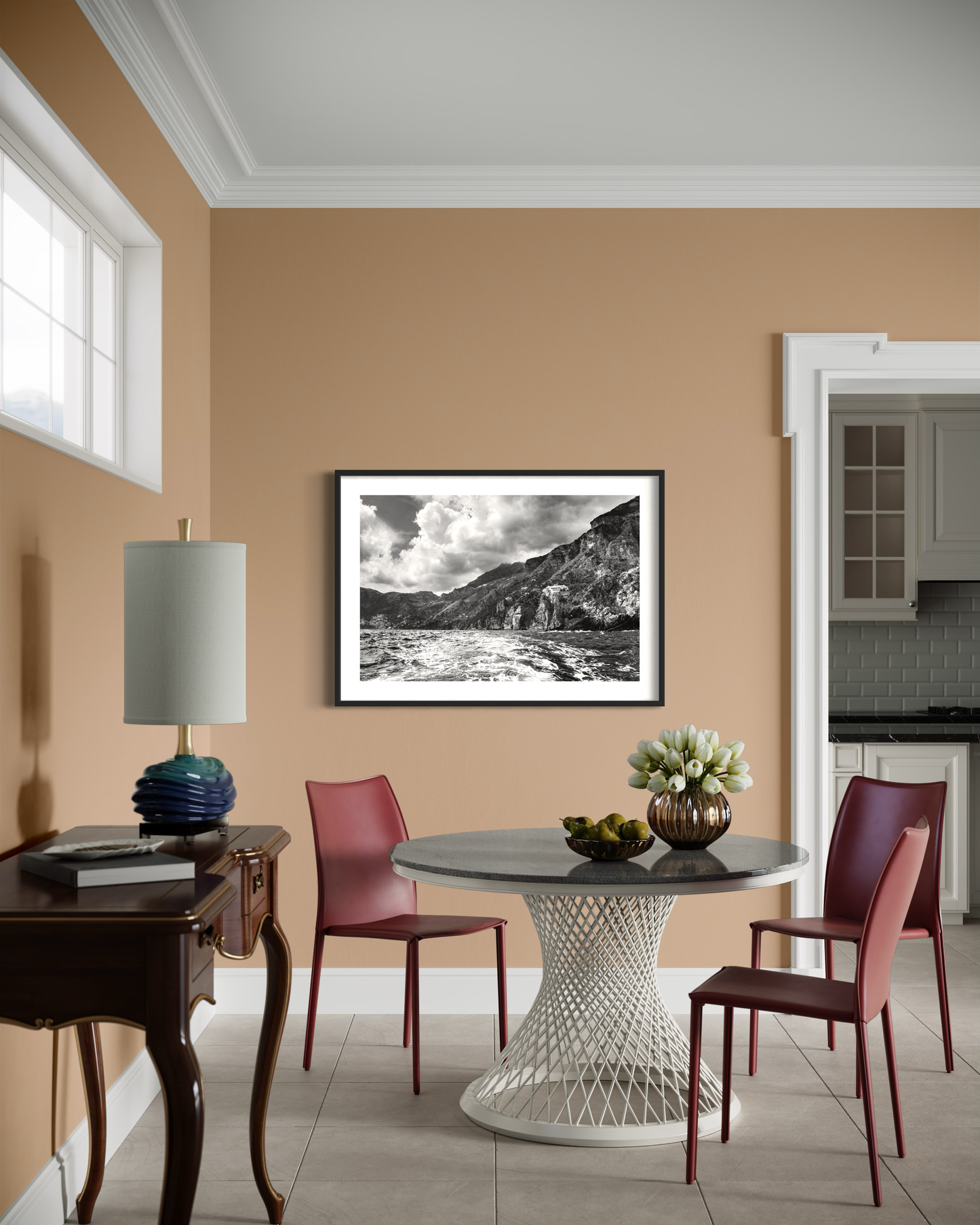 Tempestuous Sea, Amalfi Coast - Photography print on Hahnemühle German Etching paper
