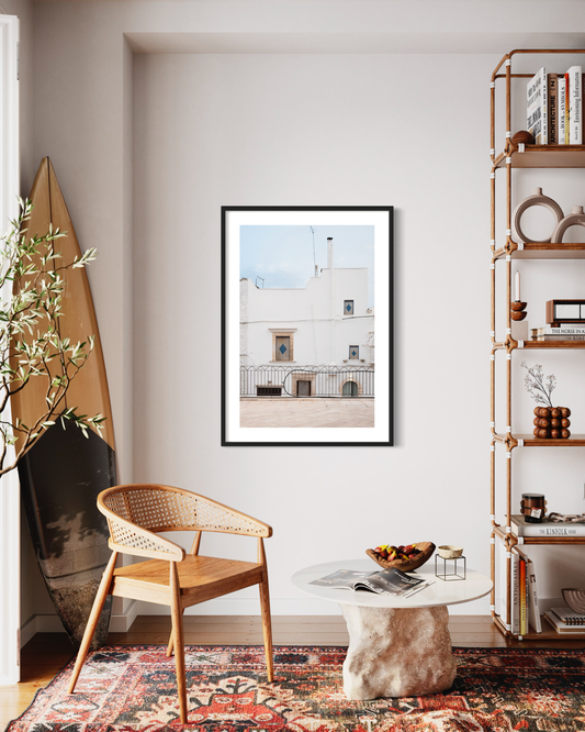 Ceglie Messapica old town Framed & Mounted Print