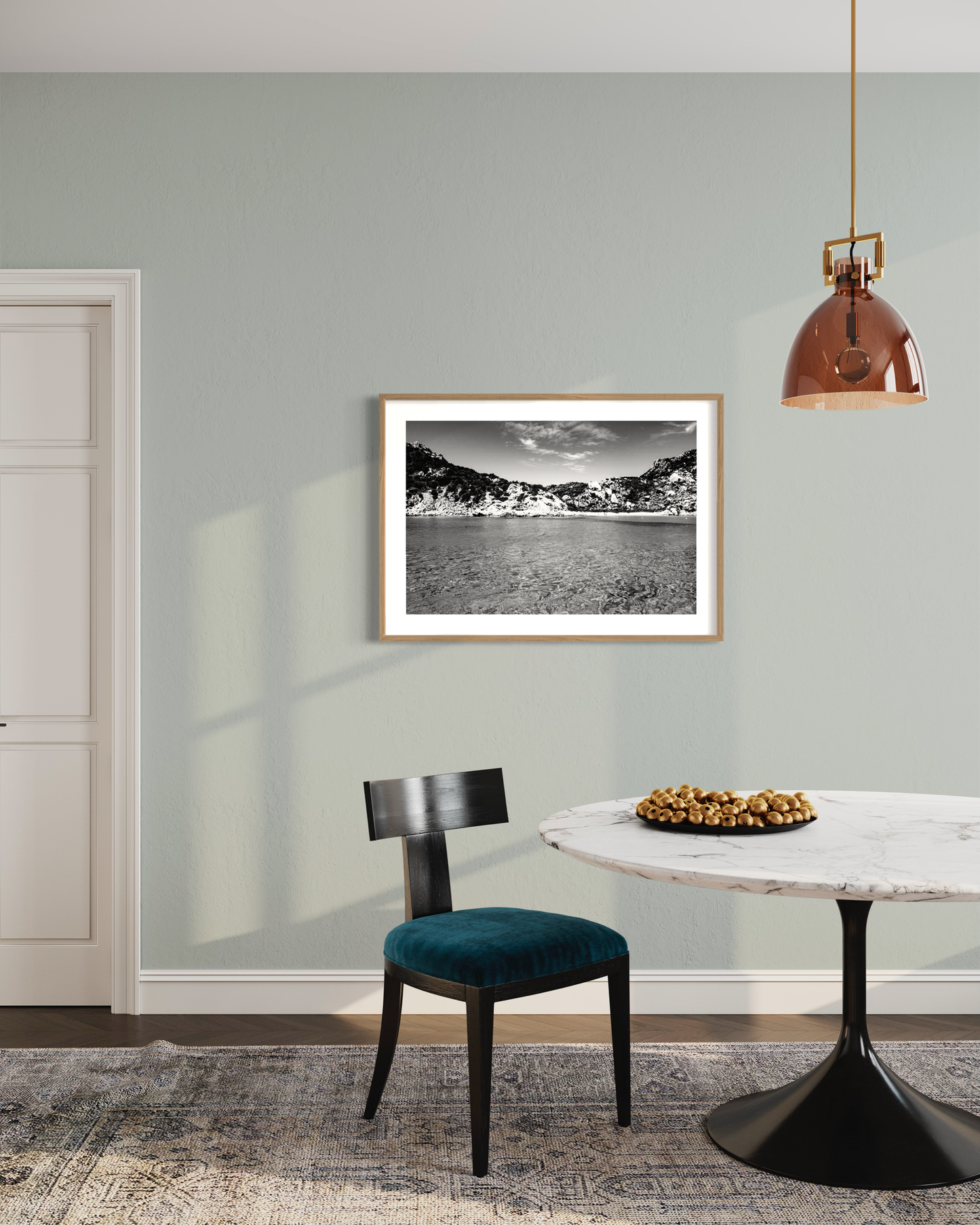Coastal view, Sardinia - Giclée print on Hahnemühle German Etching paper