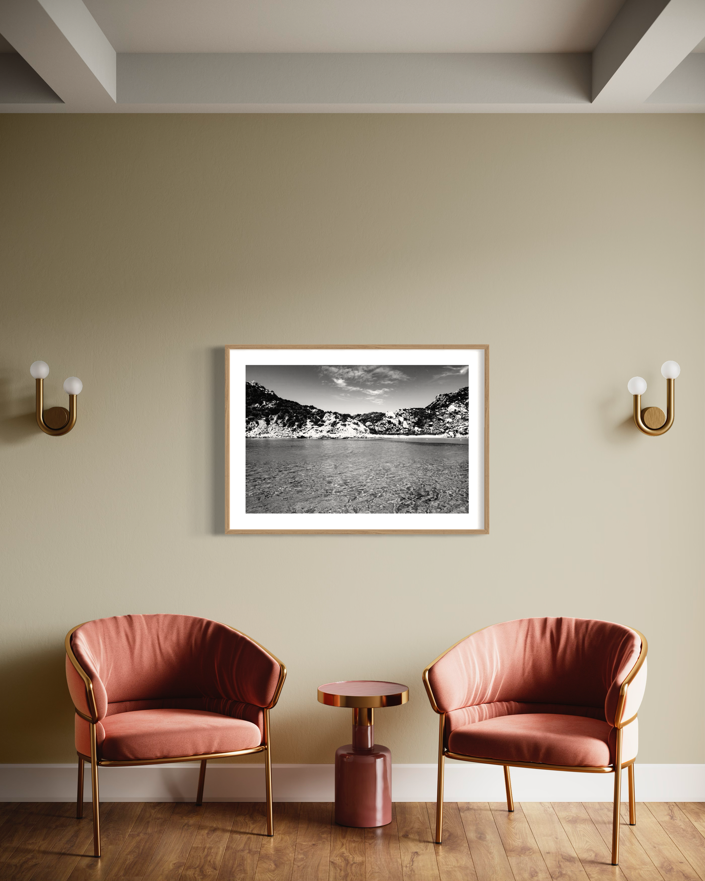 Coastal view, Sardinia - Giclée print on Hahnemühle German Etching paper